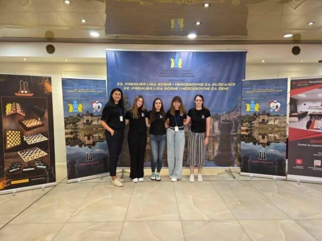 Igračice Šahovskog kluba “Hrasno-Busovača” osvojile treće mjesto na 22. Premijer ligi Bosne i Hercegovine za žene